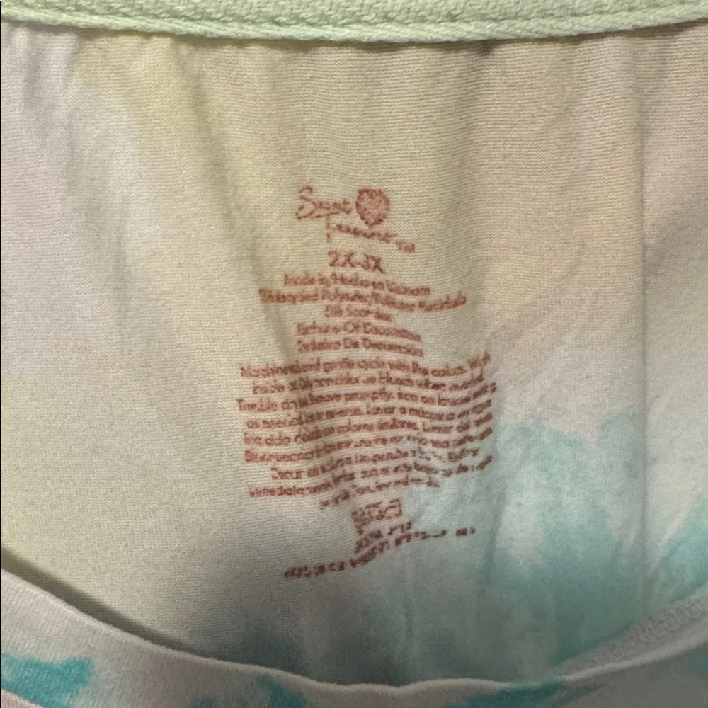 Secret Treasures Pastel T-Shirt Dress - Picture 3 of 3